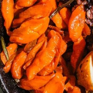 cenoura glaceada no mel - 100gr