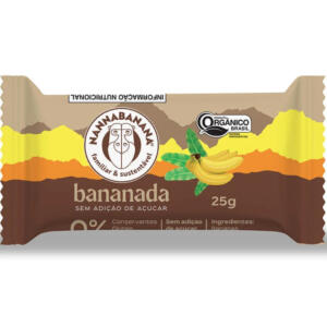 Bananinha 0% açúcar, orgânica - Nanna Banana
