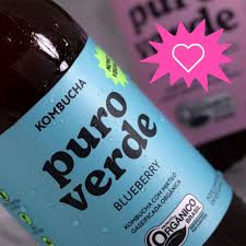 Kombucha Blueberry – Puro Verde 350 ml