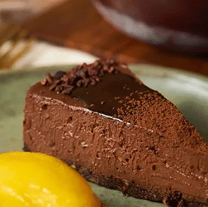 Torta Mousse de Chocolate - Vegan & Lactose & Gluten & Sugar Free
