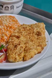 Tilápia empanada congelada