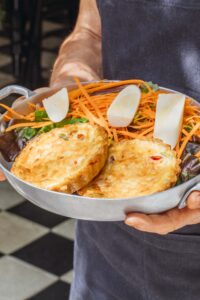 Quiche integral de Queijo de cabra