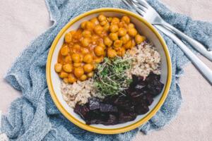 Curry de grão de bico