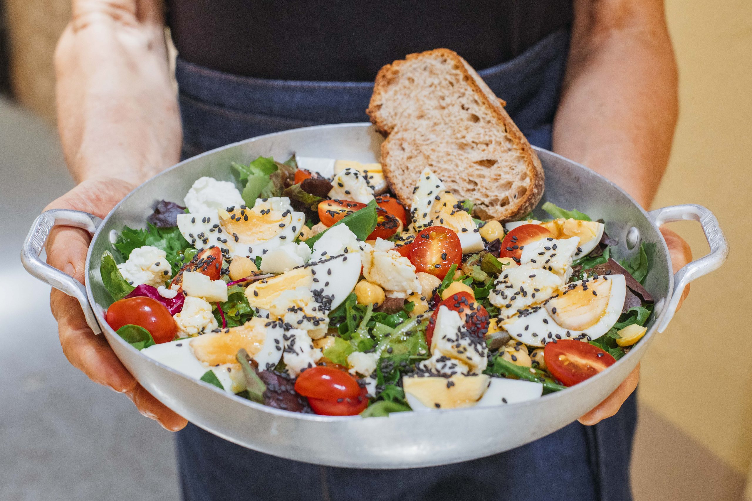 Saladona de Feta com Ovo