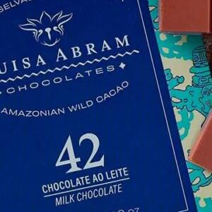 Mini chocolate Luisa Abram Ao Leite 42% Cacau 8g