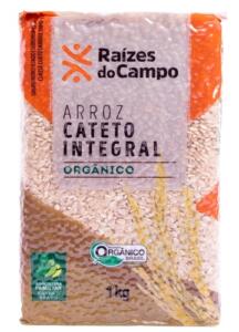Arroz Cateto Integral Orgânico- Raízes do Campo 1kg