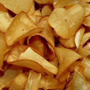 Chips de mandioca orgânico