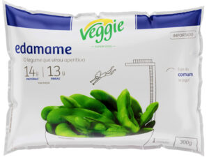 Pacote de edamame em grãos congelado – 1kg