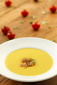 Sopa de mandioquinha