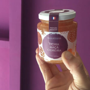 Geleia de lichia e maçã cidreira - douceur do céu