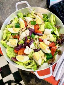 Saladona grega com OVO