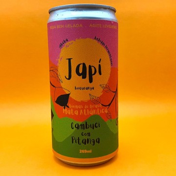Ginger ale de cambuci com pitanga da Japí - 269ml