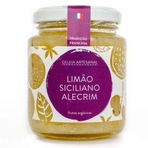 Geleia de limão siciliano com alecrim orgânica – Doucer do céu