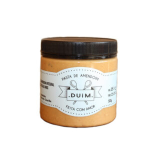Pasta de Amendoim Integral com Nibs de Cacau Duim – 500 g