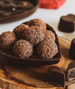 “brigadeiro” vegano orgânico
