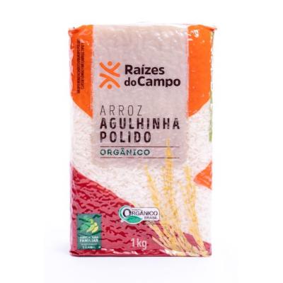 Arroz Agulhinha Polido Orgânico 1kg - Raízes do Campo