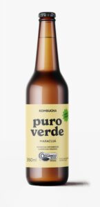 Kombucha Puro Verde Maracujá – 350 ml