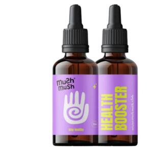 Health Booster, Cogumelo Chaga Mushdrops, 30ml