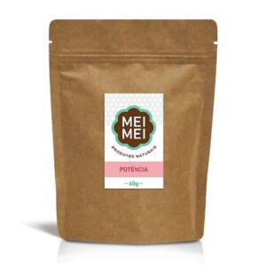 Chá POTÊNCIA - Mei Mei - Hibisco, Gengibre, Canela, Folha de Oliveira, Casca de laranja