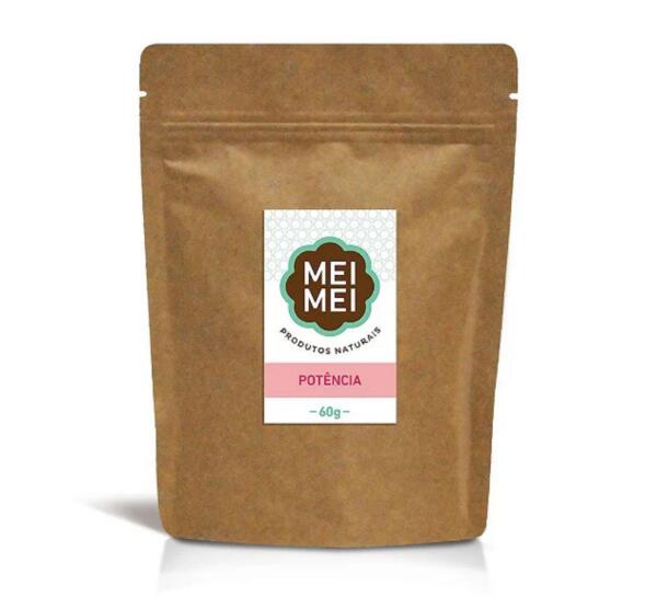 Chá POTÊNCIA - Mei Mei - Hibisco, Gengibre, Canela, Folha de Oliveira, Casca de laranja