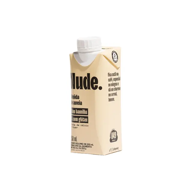 Nude Bebida de Aveia To Go Baunilha 250ml