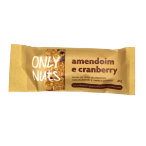 Barra de pasta de amendoim e cranberry 35g
