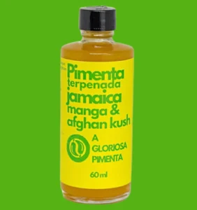 Molho de pimenta jamaica, manga e afghan kush A gloriosa pimenta 60ml