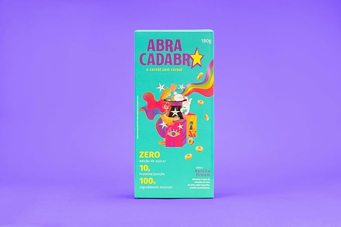Abra Cadabra – o cereal sem cereal – sabor Vanilla Dream 180g