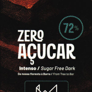 Chocolate Mestiço- ZERO AÇÚCAR - 72% - CHOCOLATE BEAN TO BAR 60G
