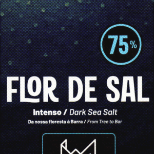 CHOCOLATE BEAN TO BAR - FLOR DE SAL - 75% - - Mestiço Chocolate