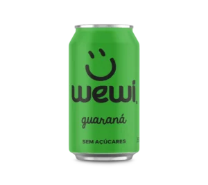 Guaraná zero orgânico – Wewi – lata