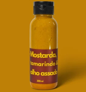 Mostarda com Tamarindo e Alho Assado A Gloriosa Pimenta 300ml