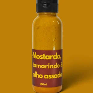 Mostarda com Tamarindo e Alho Assado A Gloriosa Pimenta 300ml