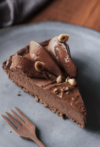 Torta de gianduia: vegan&zero açucar free lactose free gluten – CONGELADA