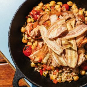 Galinhada com arroz integral