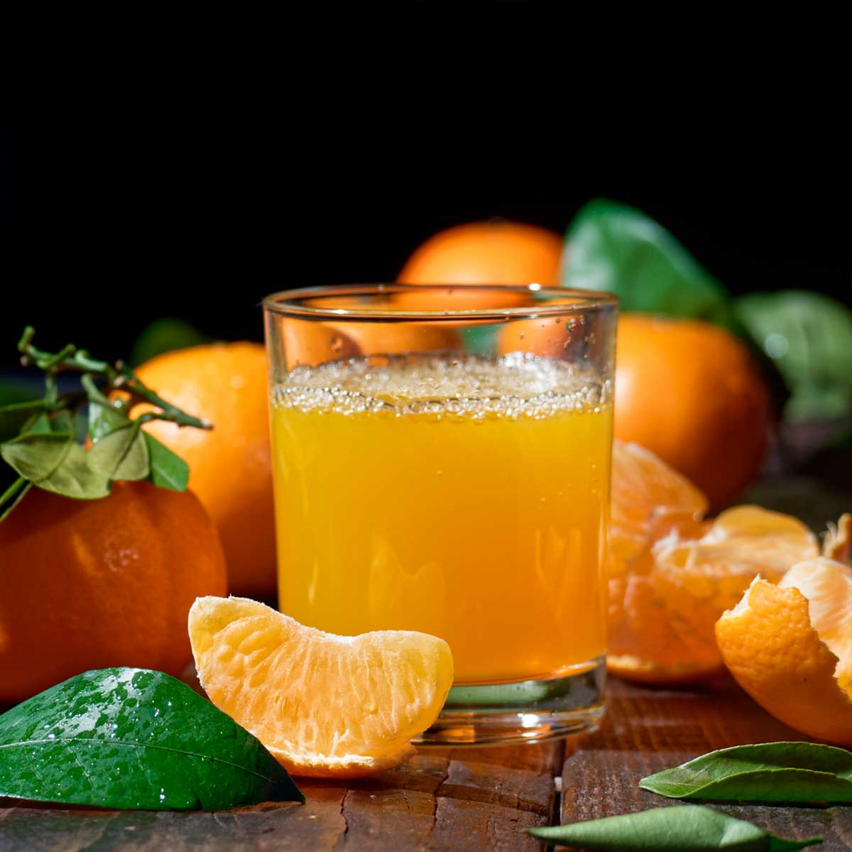 suco de tangerina feito na hora - 300ml