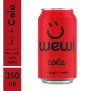 Refrigerante Orgânico Wewi Cola Lata 350ml – Wewi