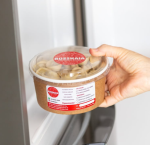 Varêniki: massa recheada com batata e cebola 500gr