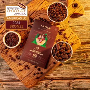 Chocolate 62% com Café – Luzz Cacau