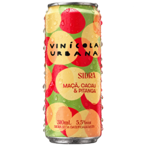Sidra Maçã, cacau & pitanga | Vinícola Urbana – 310ml